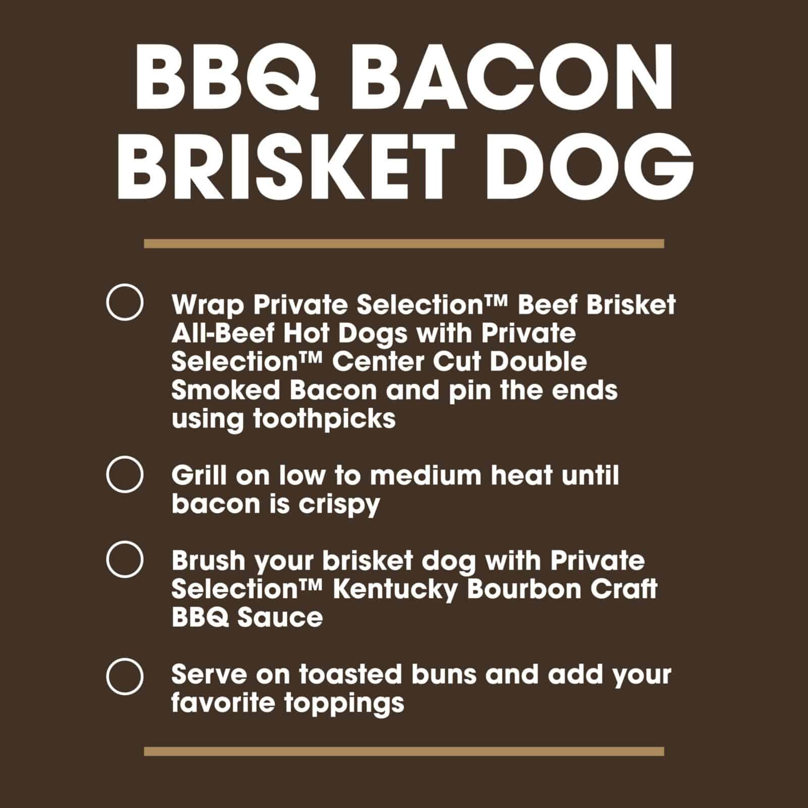 BBQ Bacon Brisket Dog