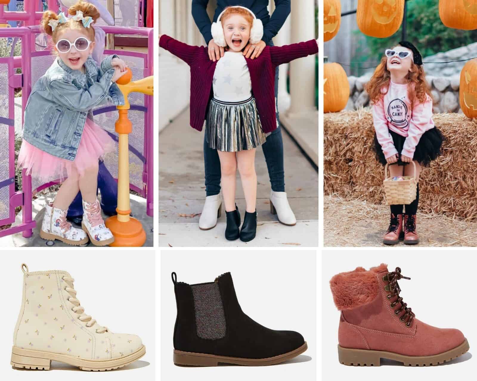 Fall boots shop for girls