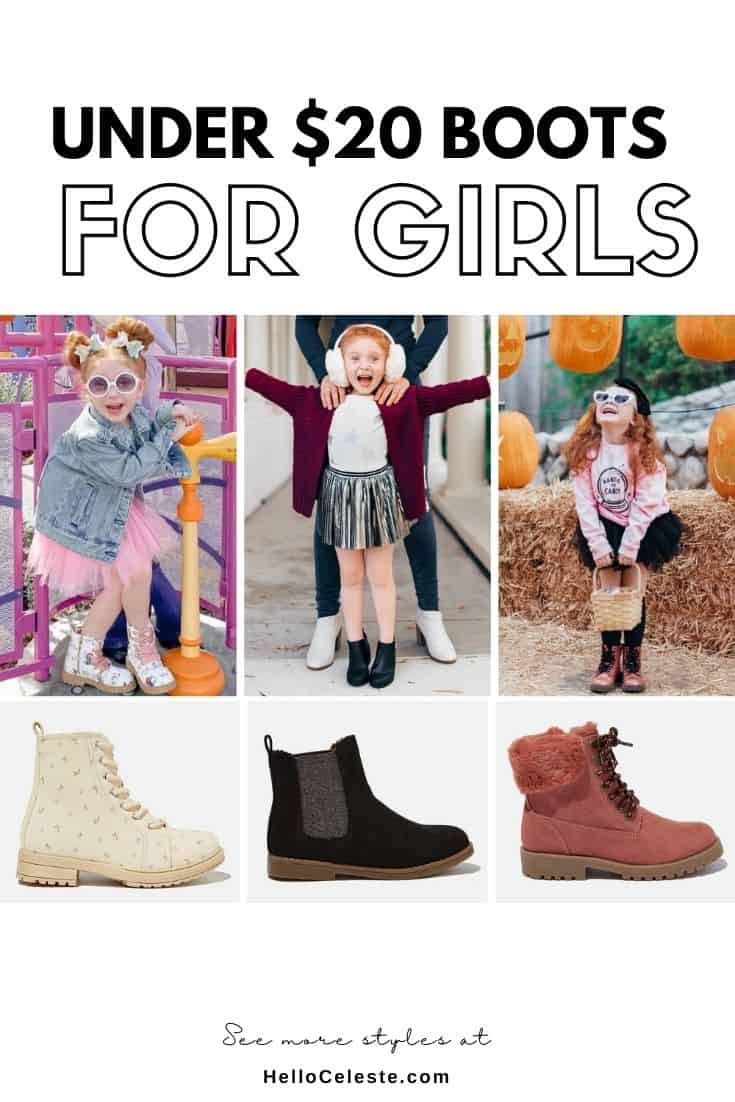 Fifteen Affordable Fall Boots For Girls