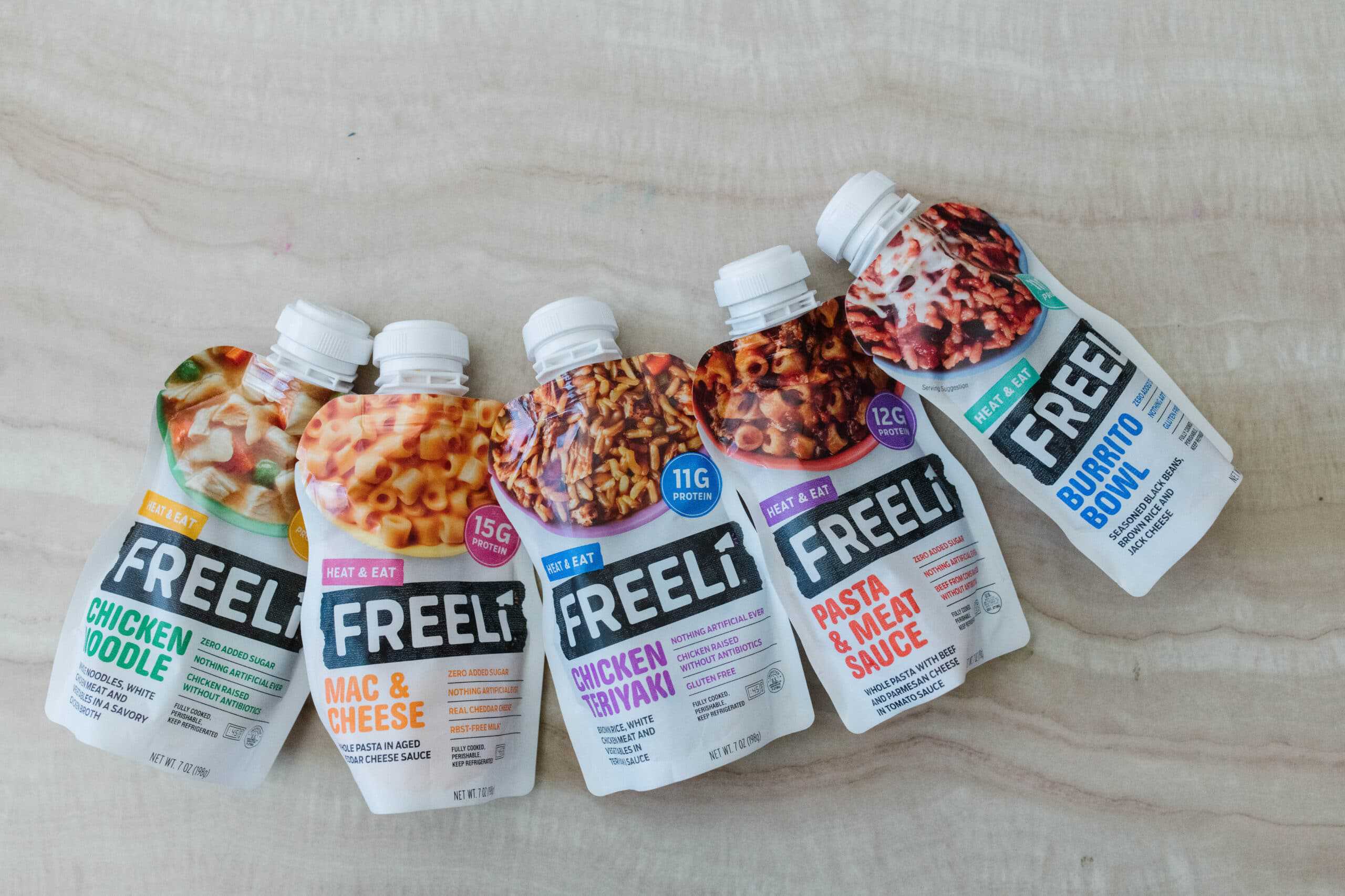 Heat & Eat Meals from Freeli Foods