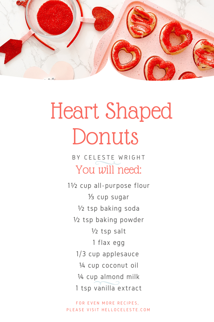 How To Spread Joy With Heart Shaped Donuts