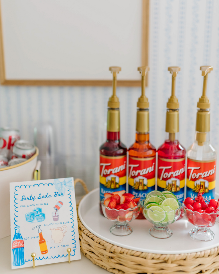The Sweetest Summer Hosting Idea: A DIY Dirty Soda Bar Everyone Will Love